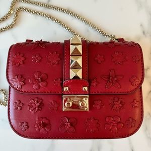 Authentic Valentino Garavani Limited Edition Glam Flower Bag